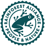 Rainfocest Alliance Seal logo